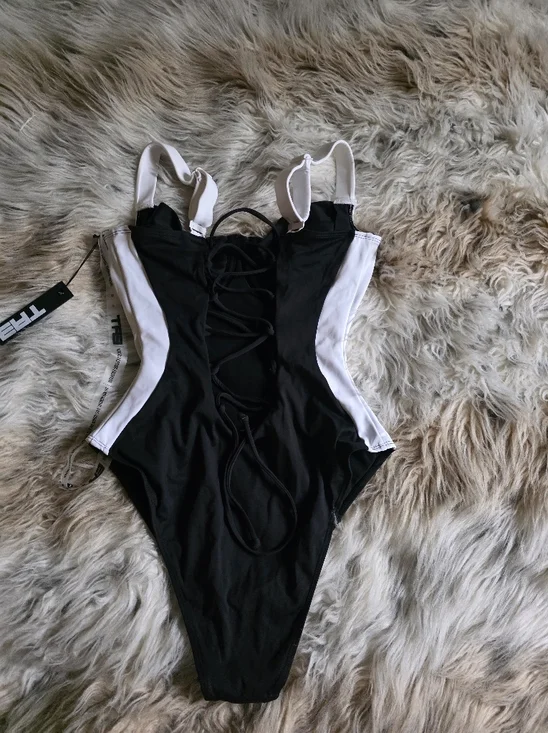 Ta3 Brazilian Lifty In Black/white Contour- D/DD Cup - Picture 4 of 7